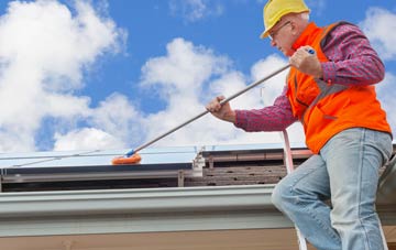 Rhoscrowther soft wash roof cleaning